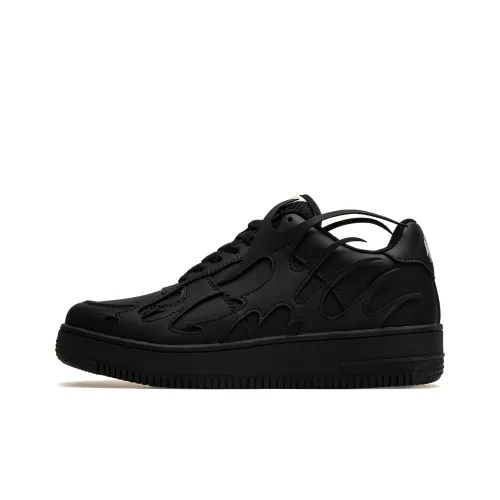 Youthloser Кроссовки для скейтбординга Low Top Черные Унисекс