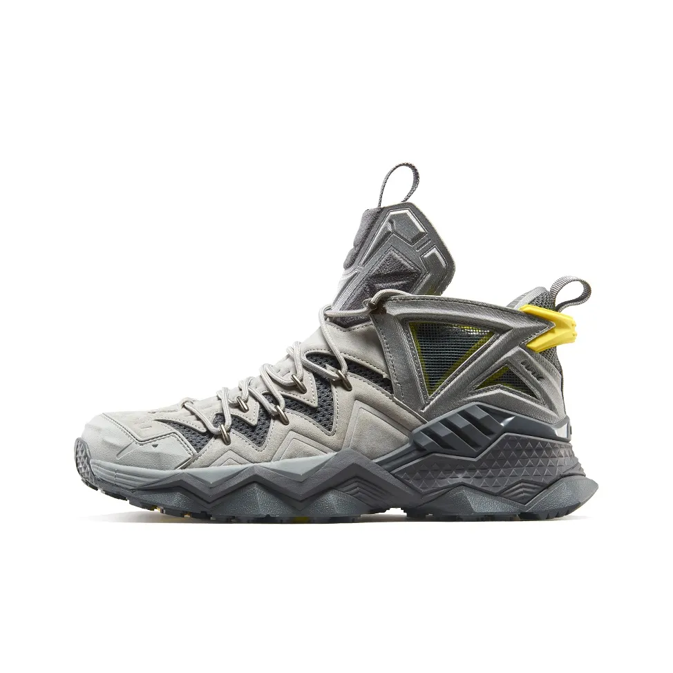 RAX MID Топ Уличная обувь Мужской Серый Желтый
