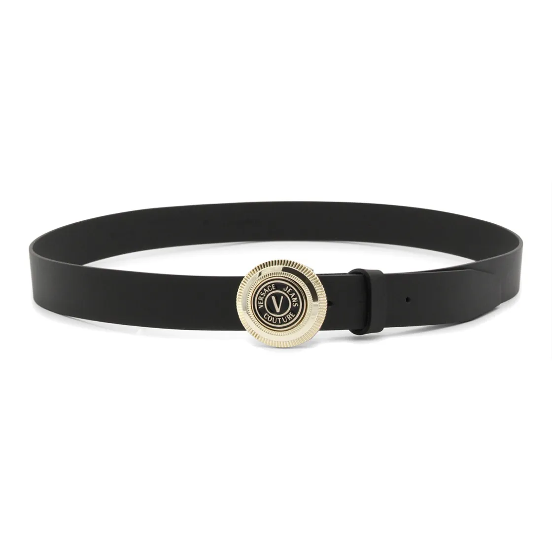 VERSACE JEANS COUTURE Logo buckle Leather Belt
