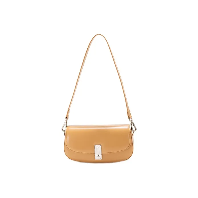 GXFMOD Cow Leather Shoulder Bag, Crossbody Bag Medium Size Women's