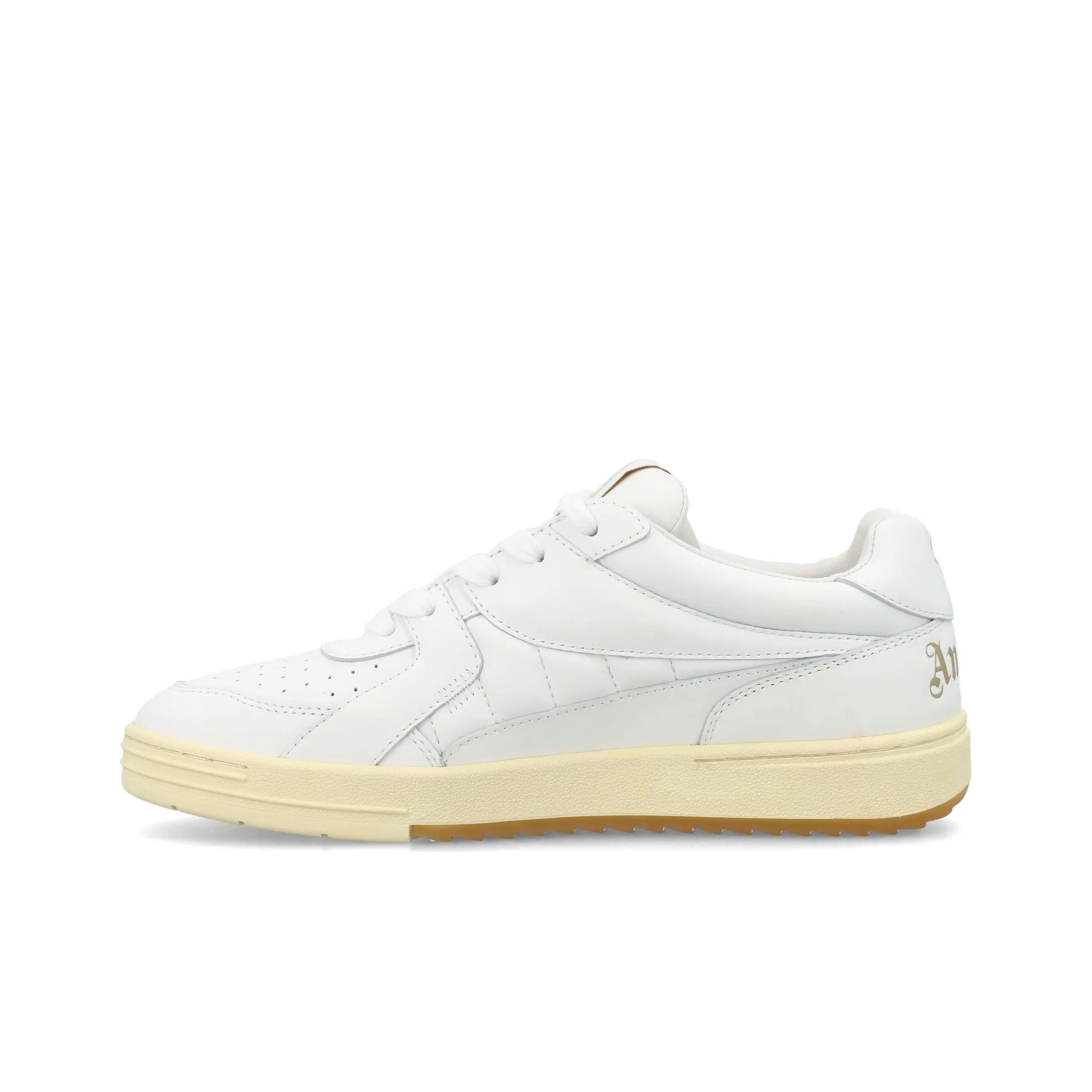 PALM ANGELS Низкие кроссовки для скейтбординга Мужские Экрю