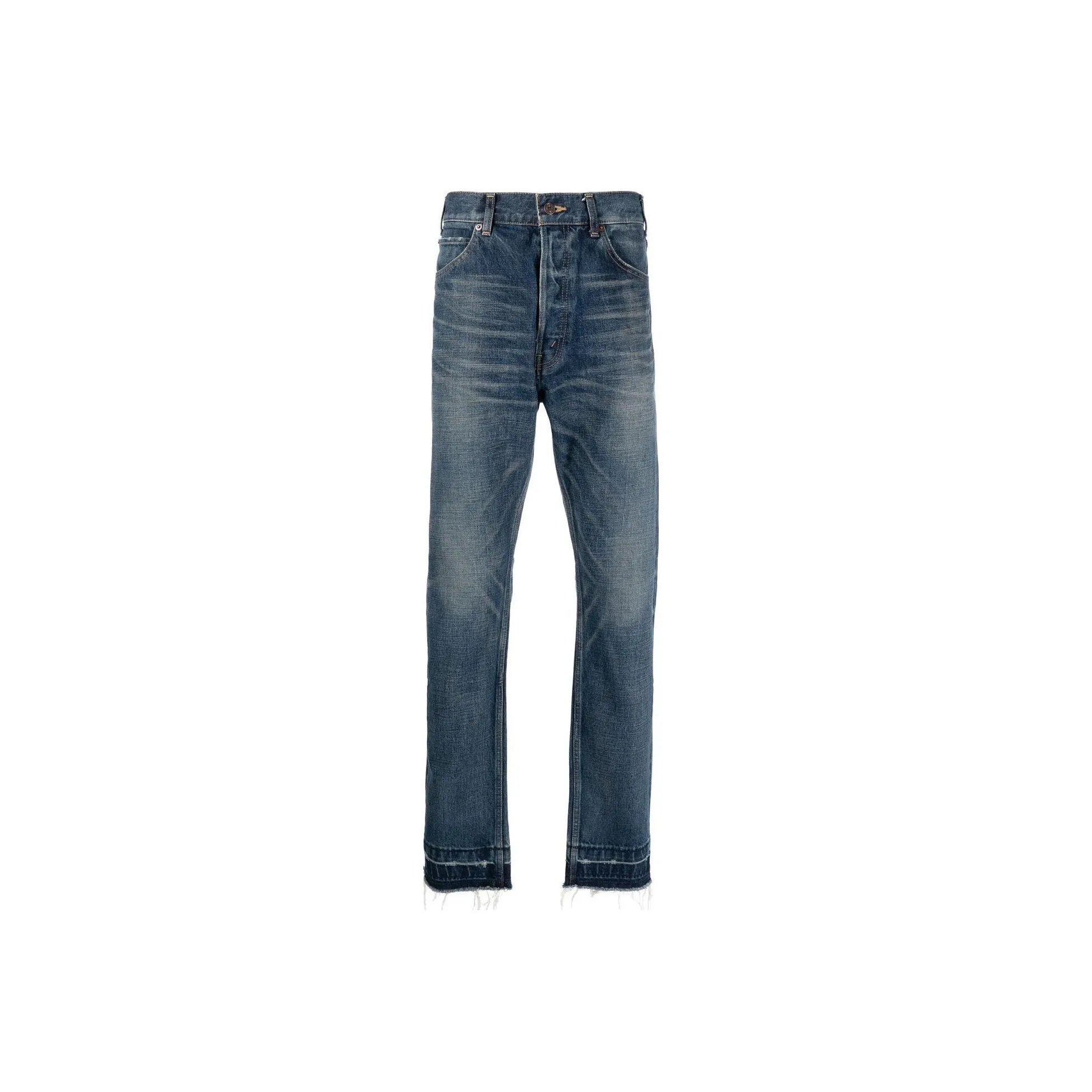 Celine Lou Washed Low Rise Jeans