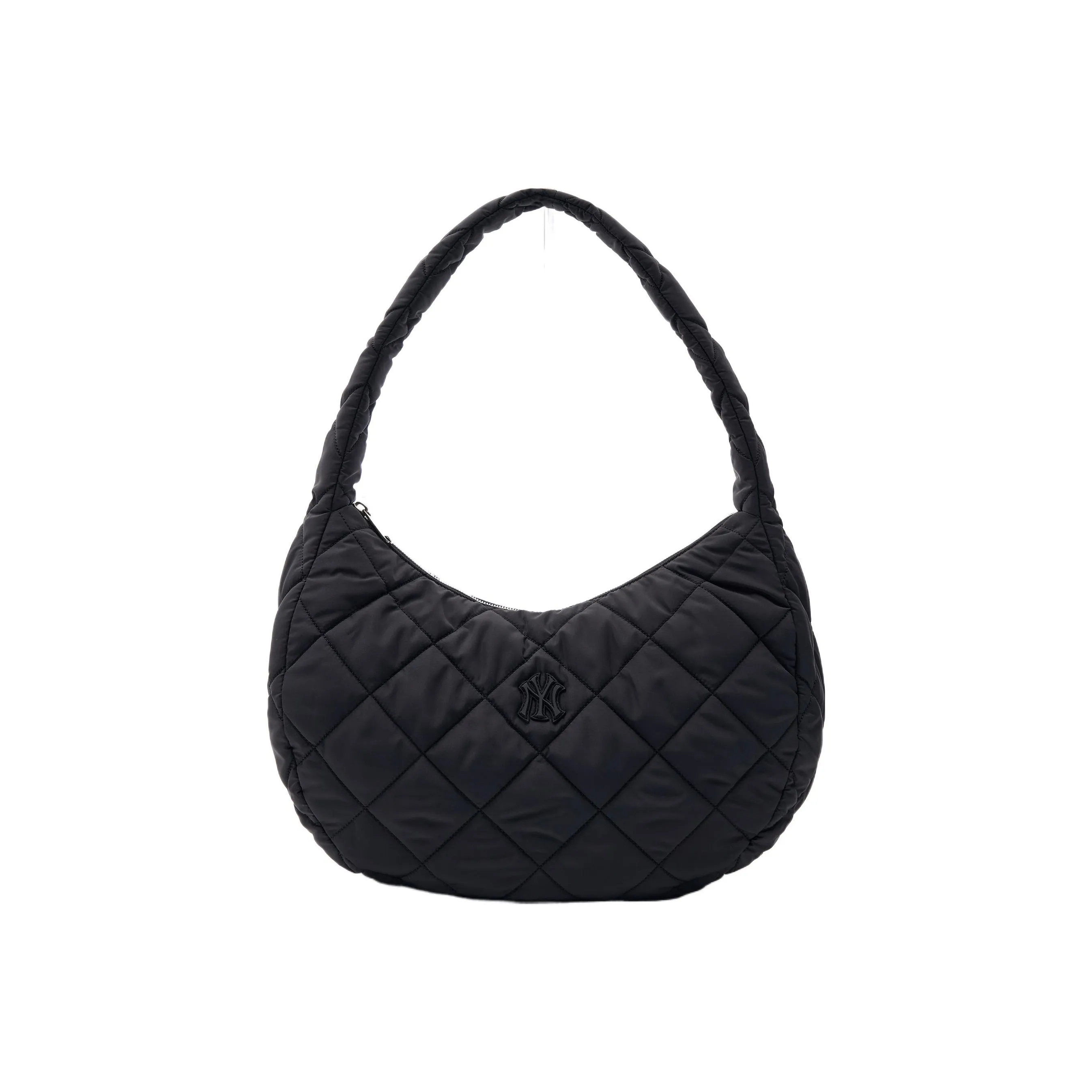 Mlb Base Logo Полиэстер Облачная Сумка Сумка-пельмени Сумка на плечо Сумка-хобо Сумка Сумка через плечо Большая Женская Черная