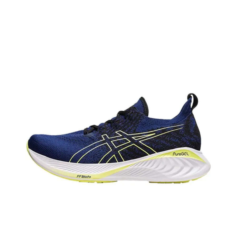Asics Gel Cumulus 25 Mk 'Deep Ocean Glow Yellow'
