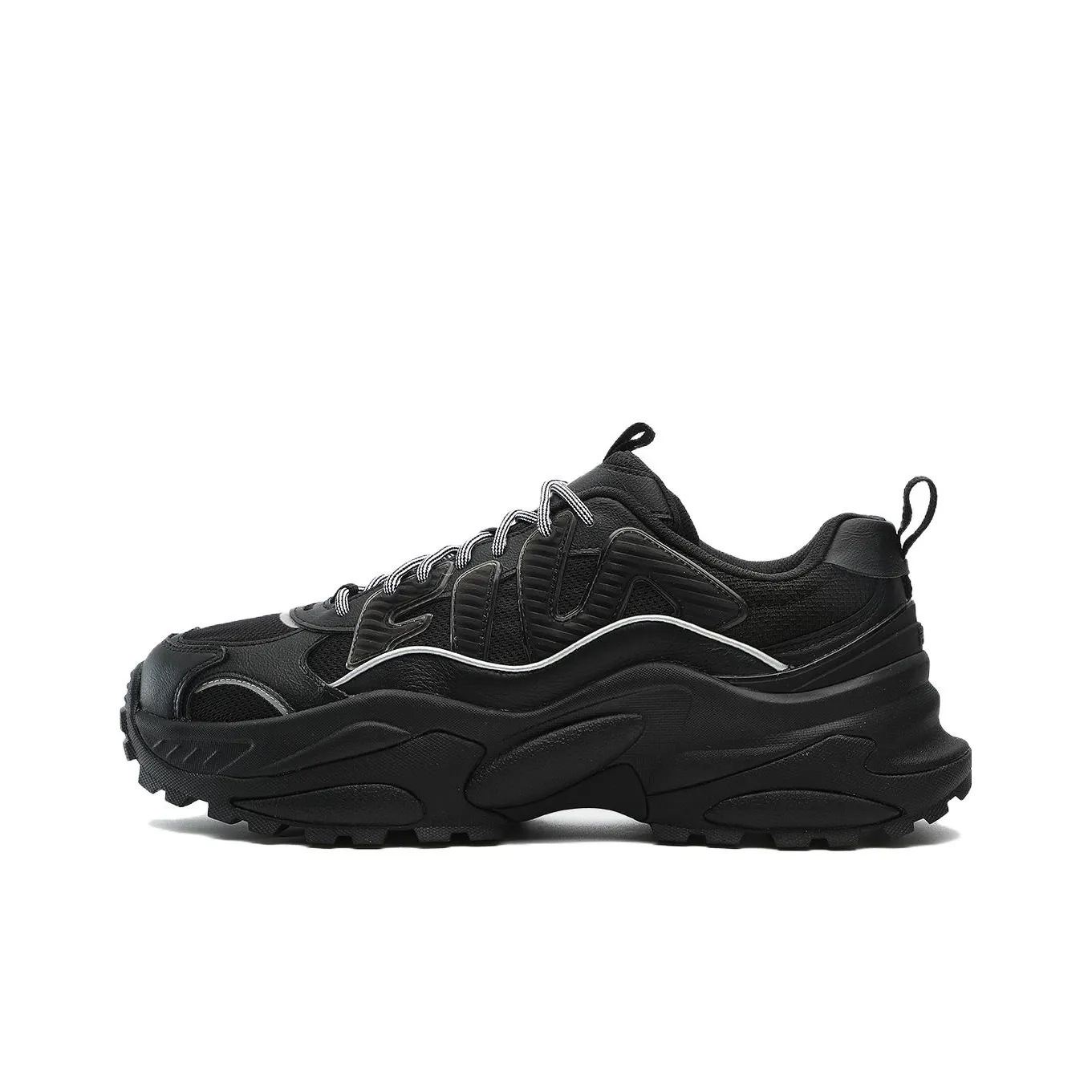 FILA LowTop Trendy Comfort Shoes 
Black
