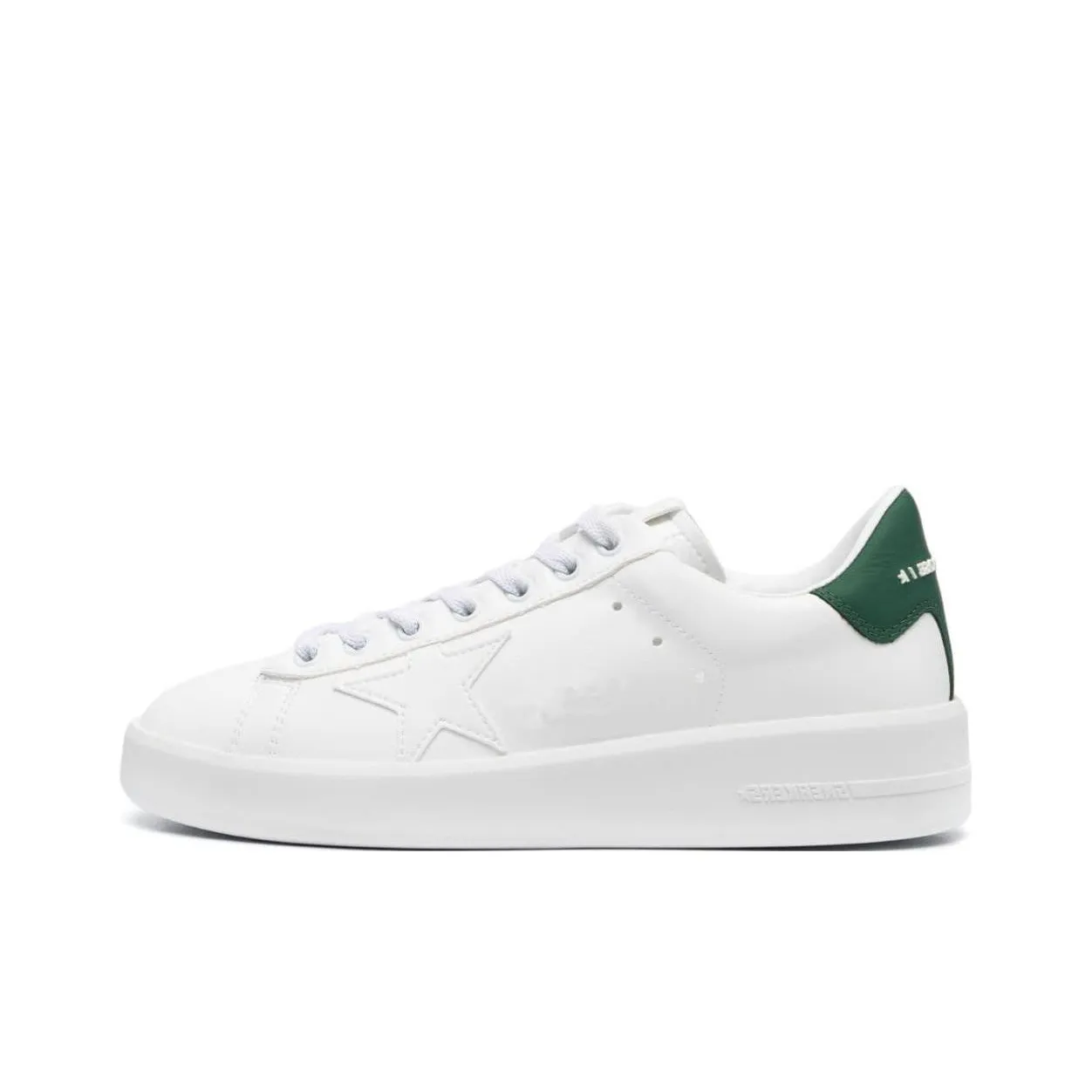 Golden Goose Logo-print Laced Leather Sneakers