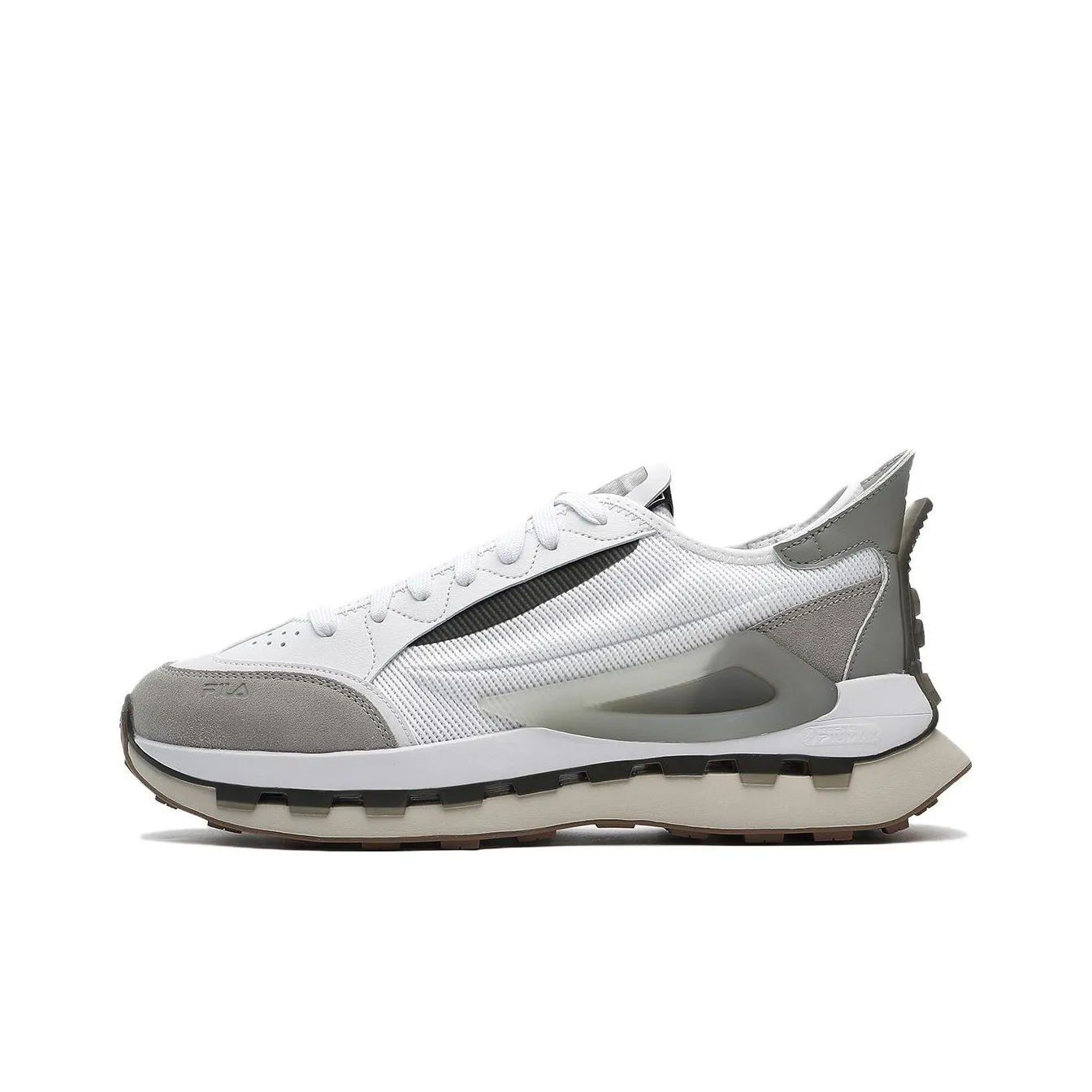 FILA KM Амортизация Низкий Топ Повседневная Обувь Мужская FILA Белый