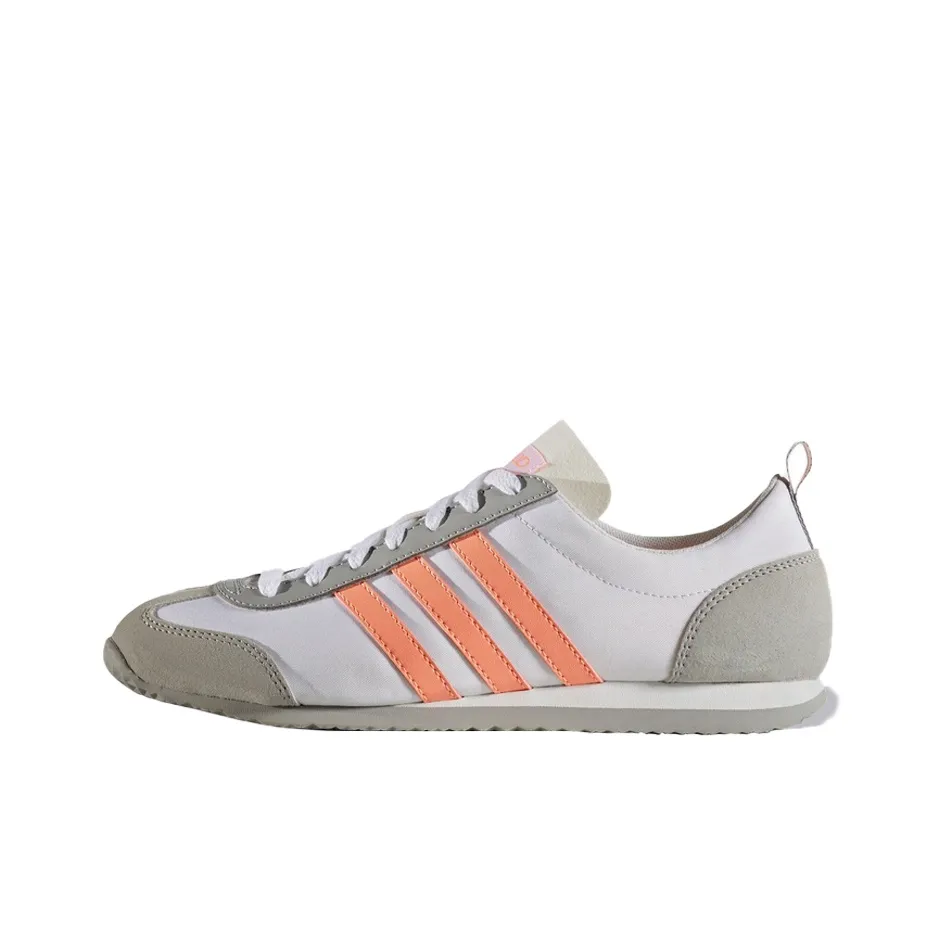 Adidas Neo Vs Jog White/Pink/Grey Women's
