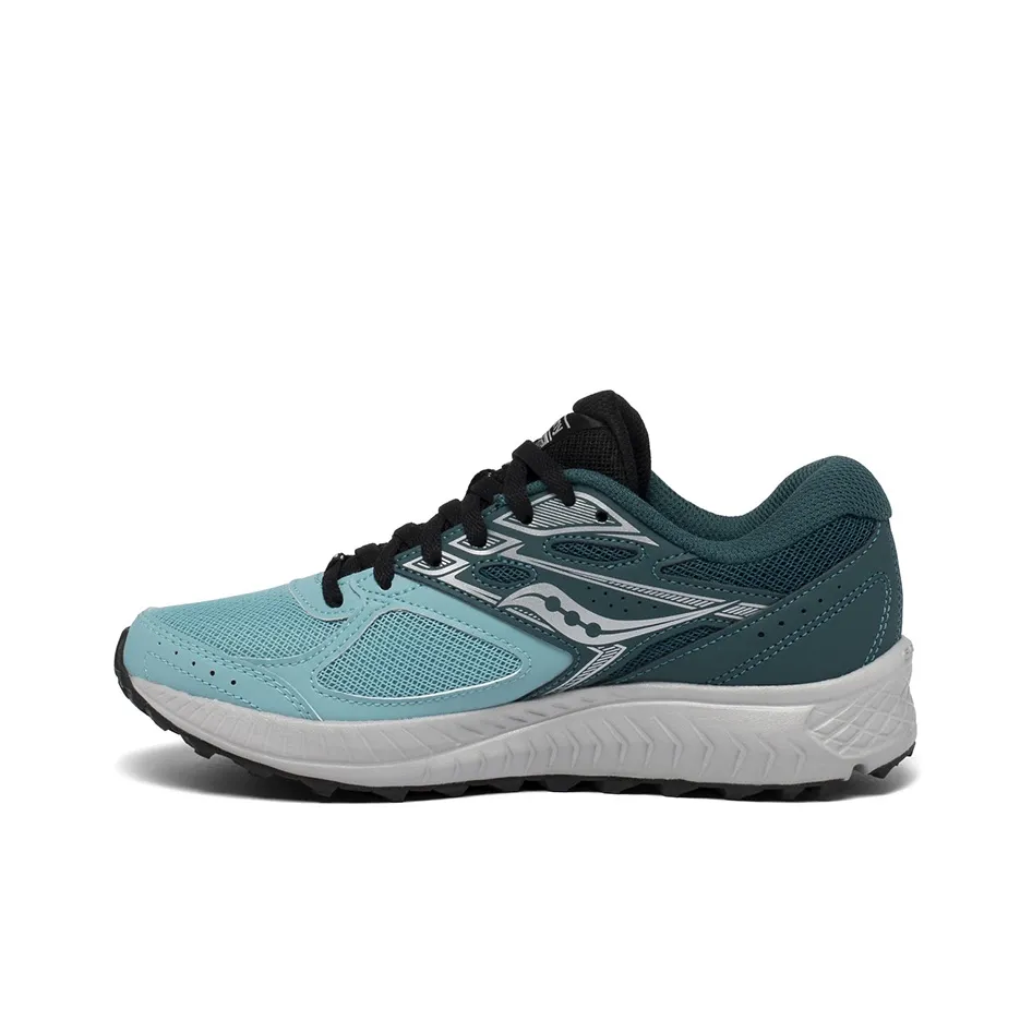 Saucony Cohesion 13 Running Shoes Women's Low Top Dark Blue Light Blue