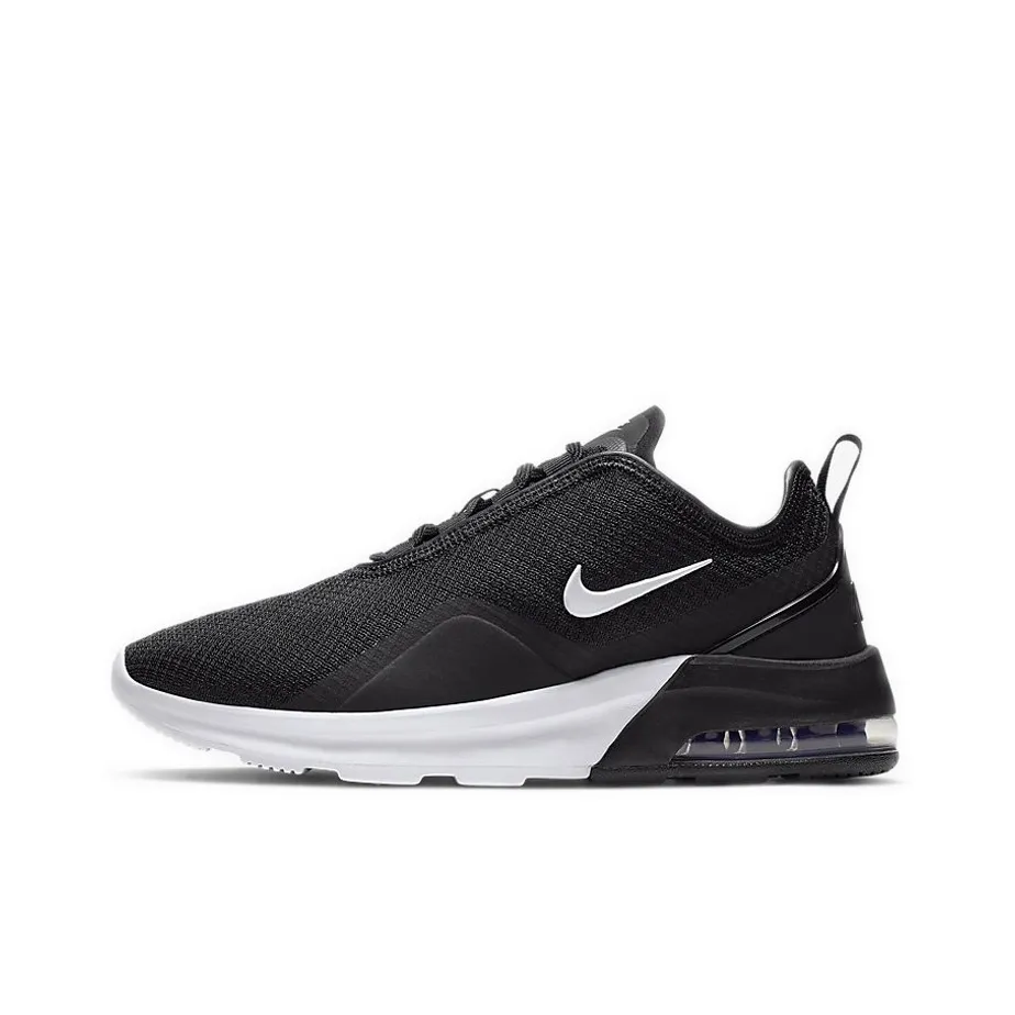 Nike Air Max Motion Low Топ Беговые кроссовки Женские Черный белый