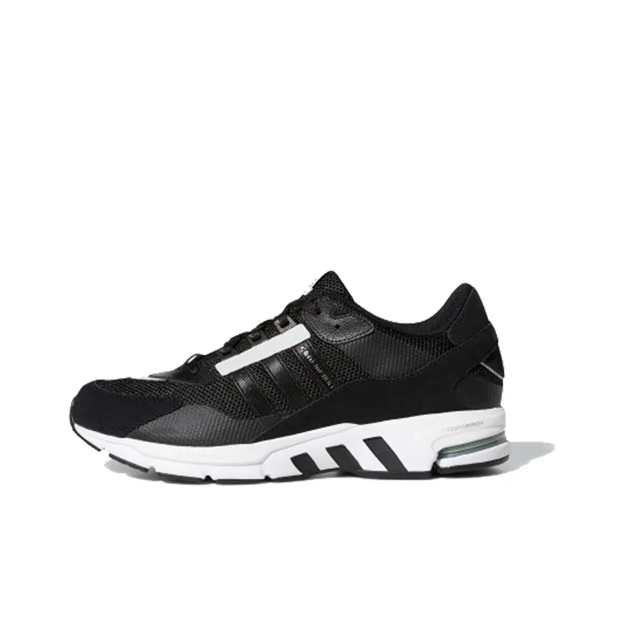 Adidas EQUIPMENT Series Амортизация Низкий Топ Марафон Беговые кроссовки Унисекс Черный Белый