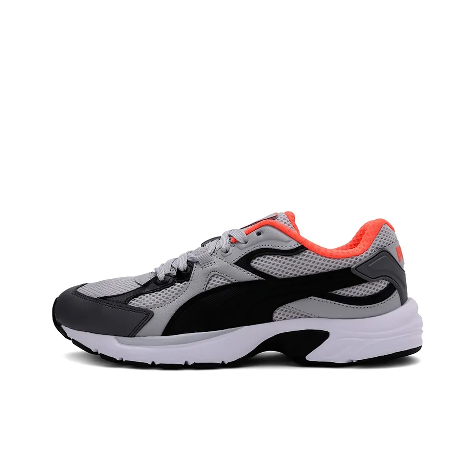 PUMA Axis Slip-Resistant Lightweight And Breathable Низкие Беговые Кроссовки Унисекс Серые