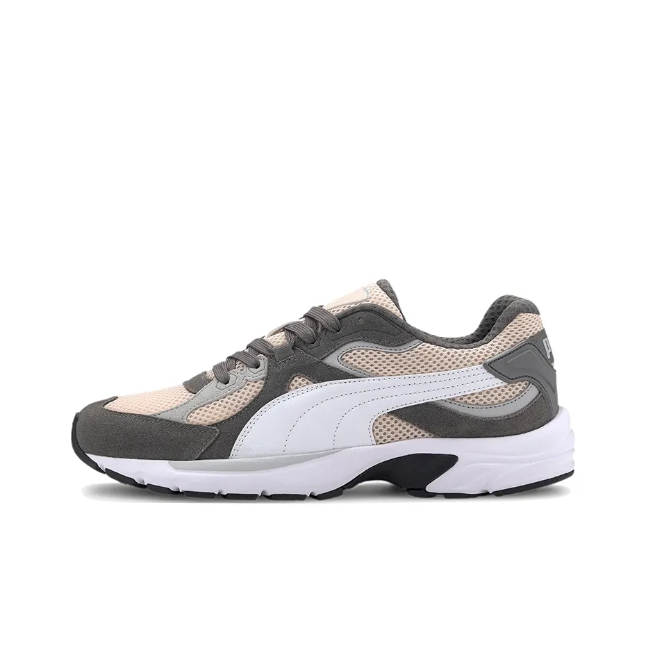 PUMA Axis Амортизация Противоскользящий Легкий Низкий Топ Беговые кроссовки Унисекс Серый