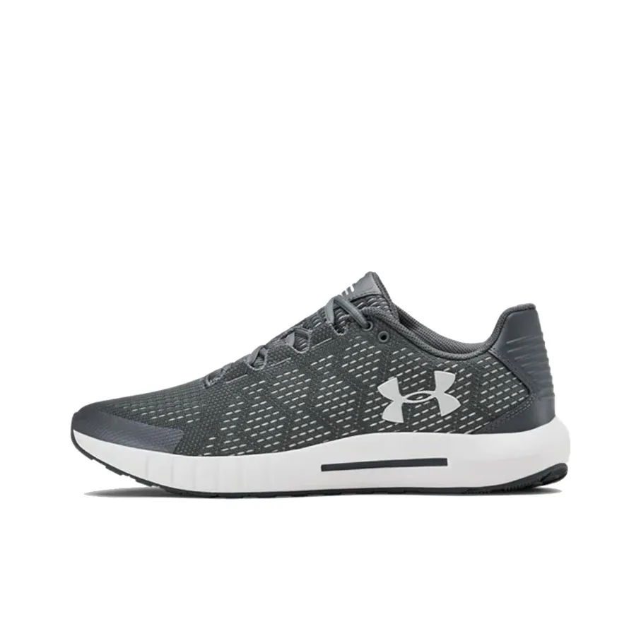 Under Armour Micro G Pursuit Low Беговые кроссовки Топ Унисекс Серый