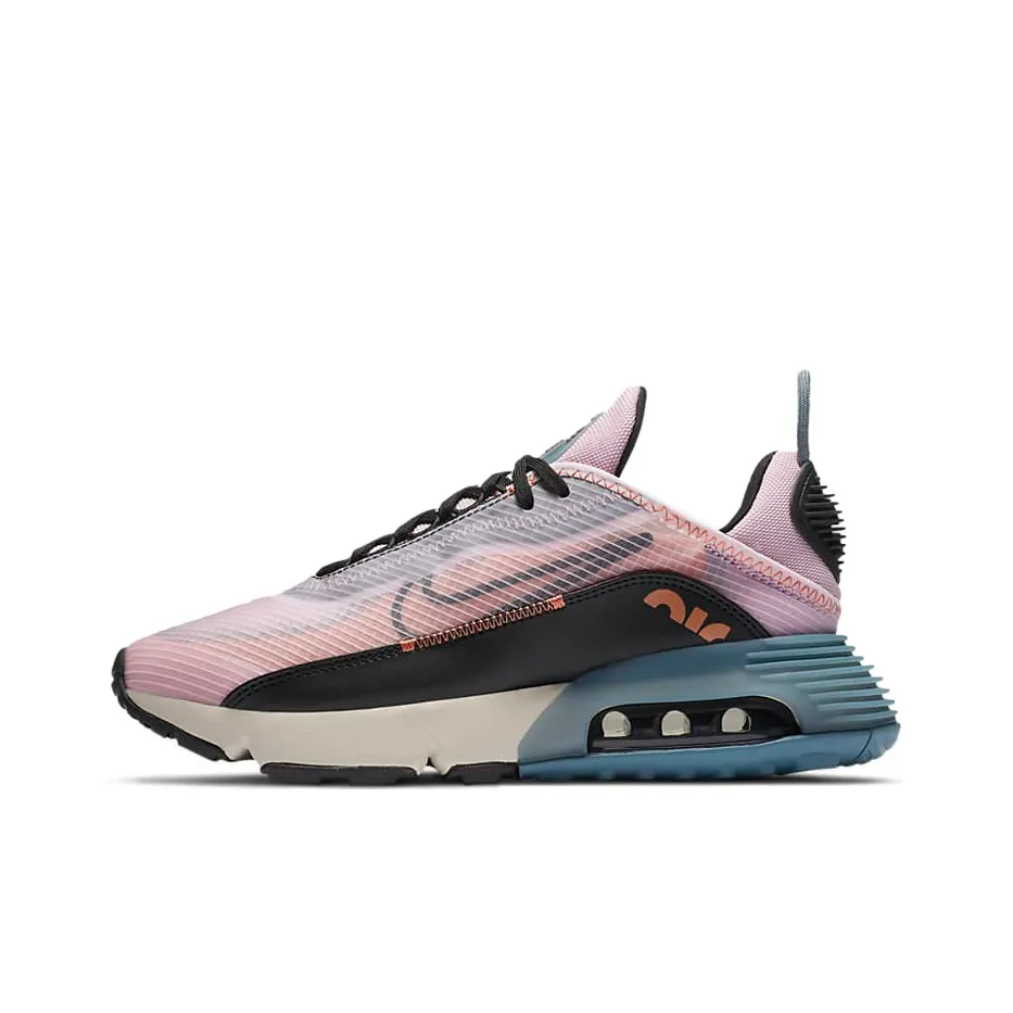 Nike Air Max 2090 Low Топ Повседневные Беговые Кроссовки Женские Розовые Синие