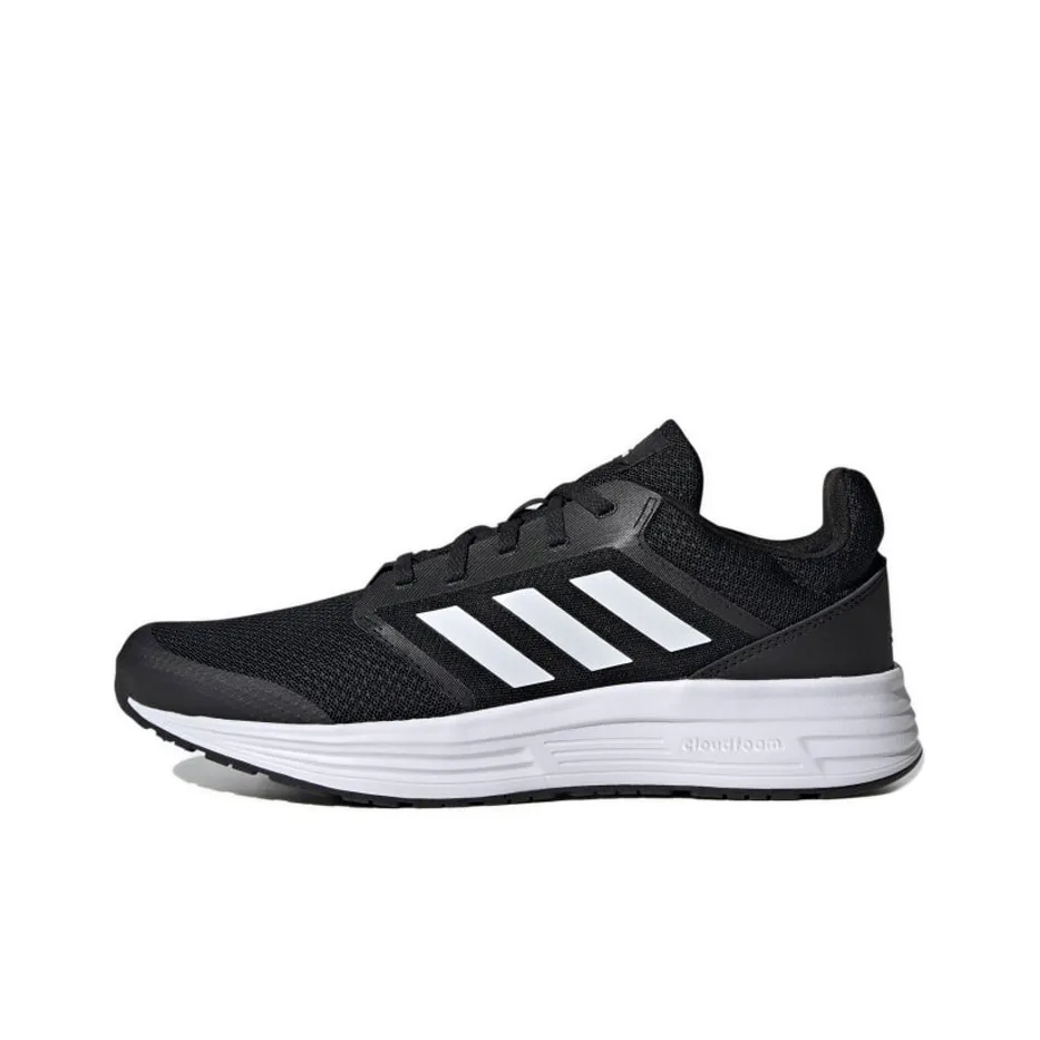 Adidas Galaxy 5 Running Shoes Men Low Top Black White
