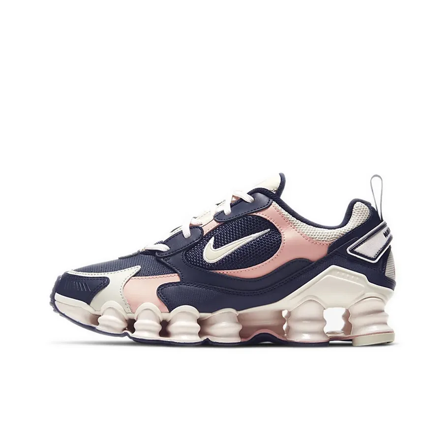 Nike Shox TL Series Running Shoes Women's Low Top White Pink