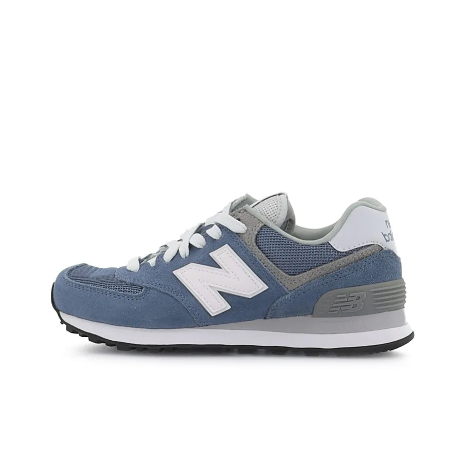 New Balance NB 574 Low Топ Беговые кроссовки Женские Синий B Ширина