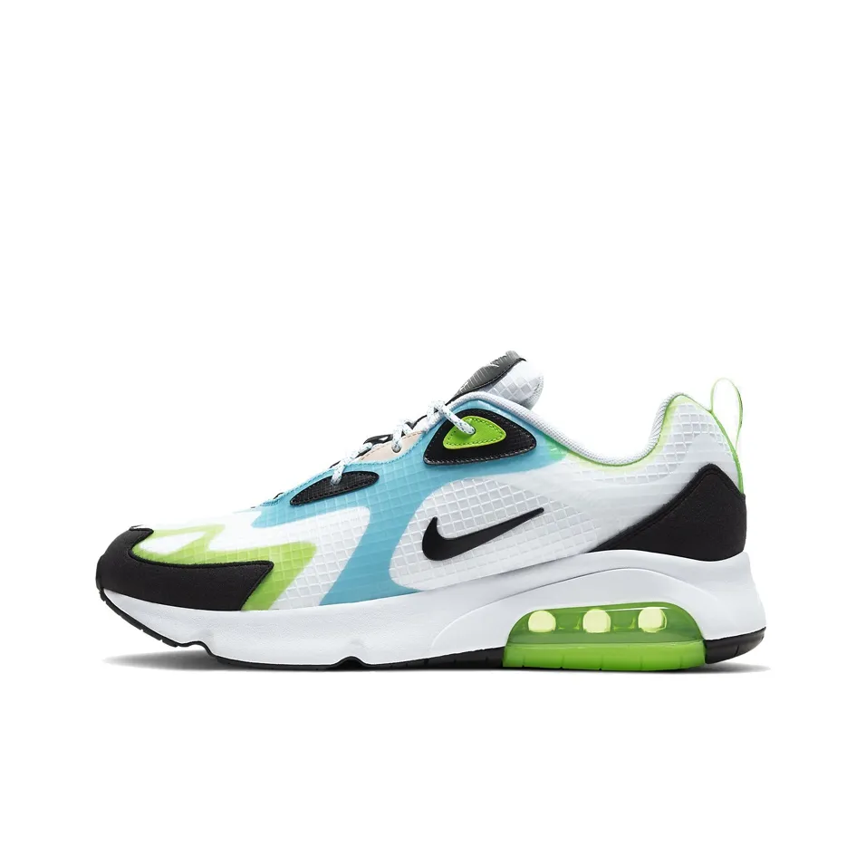 Nike Air Max 200 White Electric Green Oracle Aqua