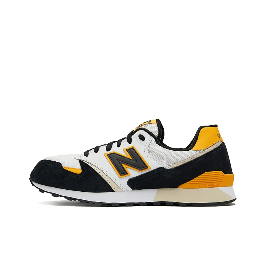 New Balance 446 Series Black White Yellow
