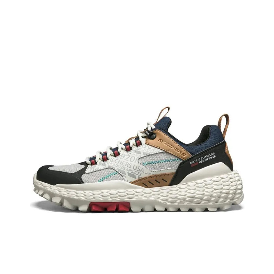 Skechers Monster Low Top Running Shoes Men's Marine Blue