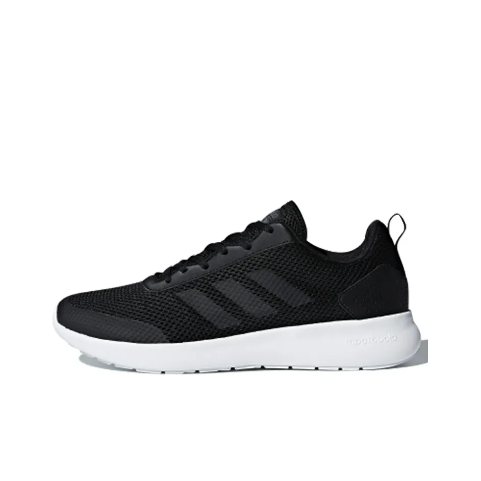 Adidas Cf Element Shock Absorbers Slip-resistant Abrasion-resistant Low Top Marathon Running Shoes Men's Black Adidas Cf Element Shock Absorbers Противоскользящие Устойчивые к истиранию Низкий Топ Марафон Беговые кроссовки Мужские Черные