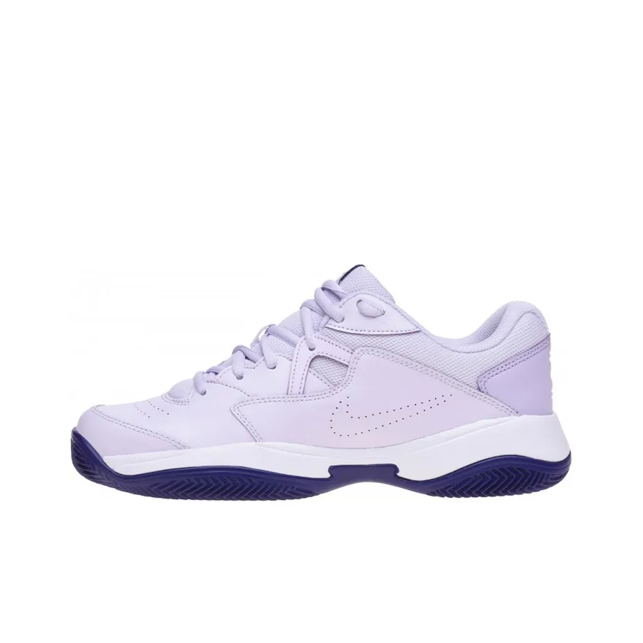 nike Court Lite 2 Амортизаторы Slip-resistant Низкий Топ Марафон Беговые кроссовки Женские Белый Фиолетовый