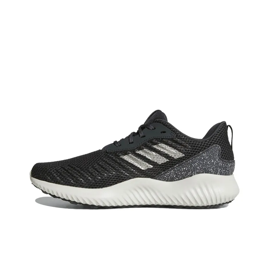 Adidas Alphabounce Rc Амортизация Низкий Топ Повседневные Беговые Кроссовки Мужские Черный Серый