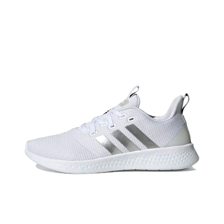 Adidas Puremotion White Silver Metallic Women's