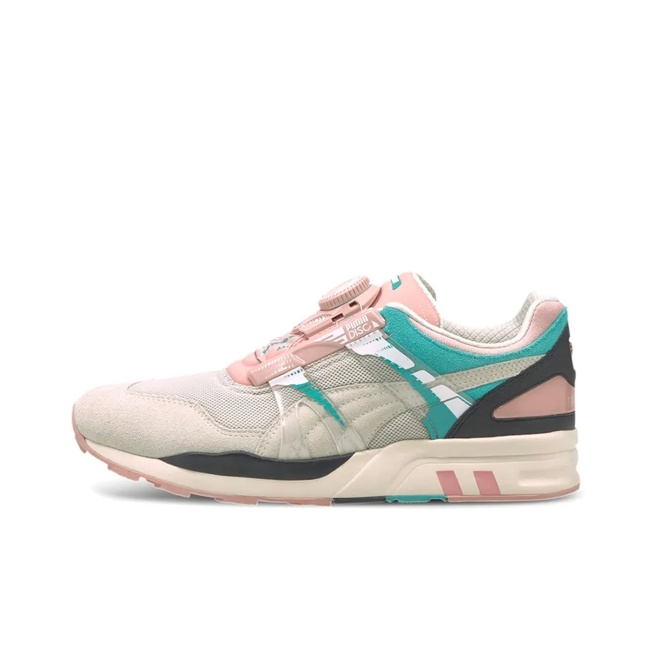 PUMA Xs 7000 Disc Story Low Khaki/Pink/Green Women's