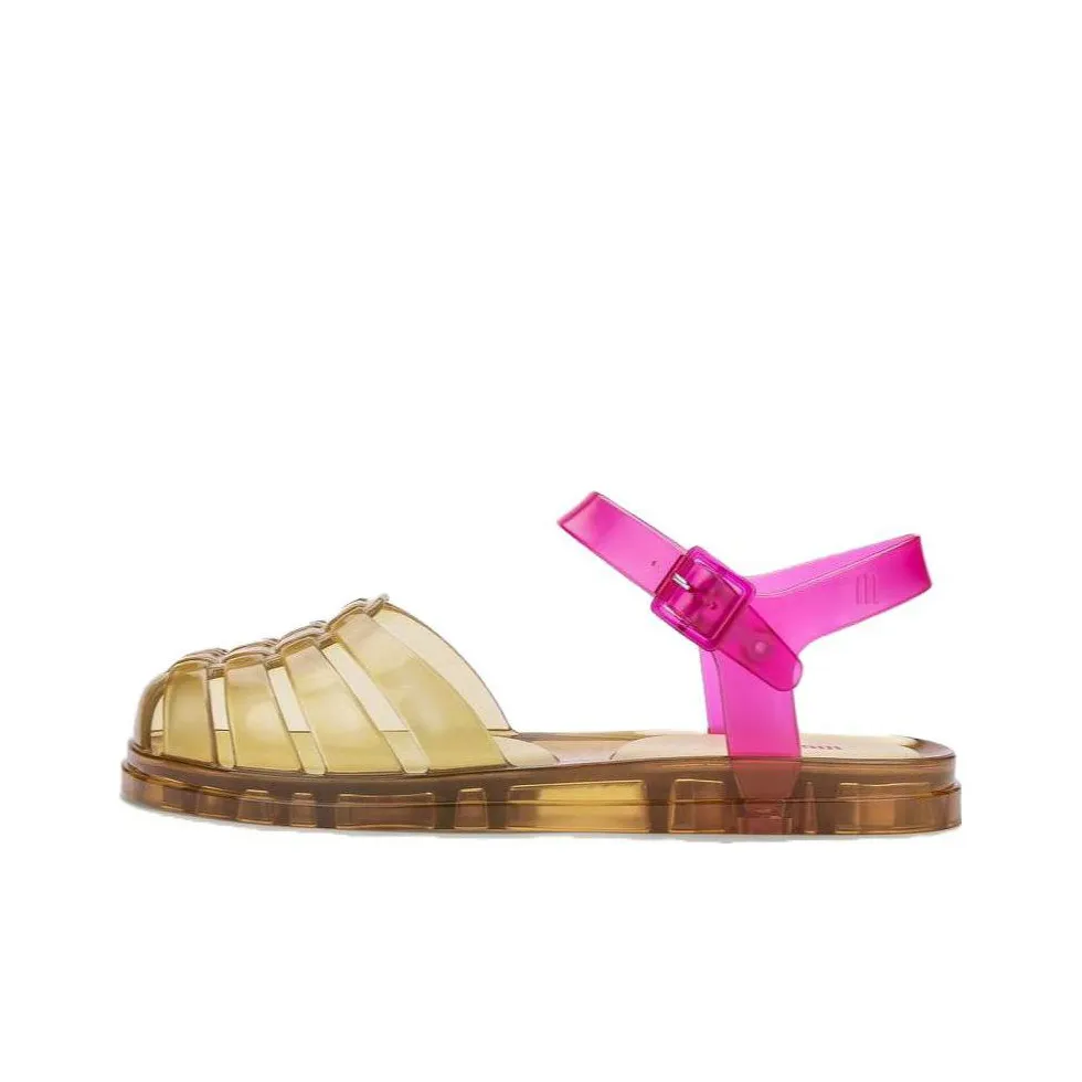 Сандалии Melissa в римском стиле Женские Бежево-желтые