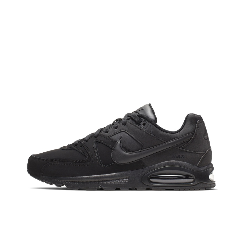 air max command black leather