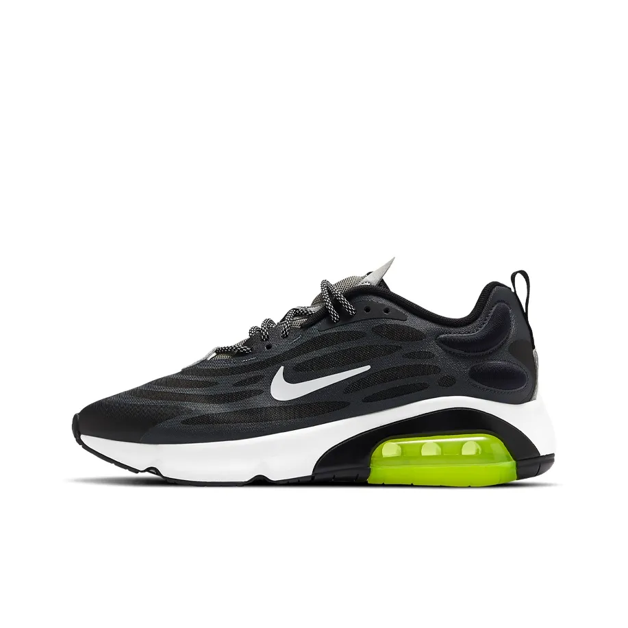 Nike Air Max Exosense Low Топ Марафон Беговые кроссовки Мужской Черный Зеленый