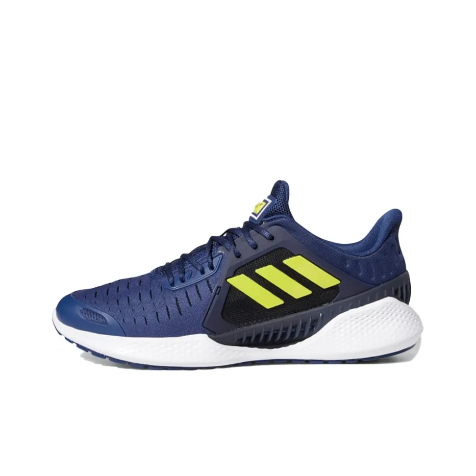 Adidas Climacool 2,0 Амортизация Низкий Топ Марафон Беговые кроссовки Мужской Синий Черный Желтый