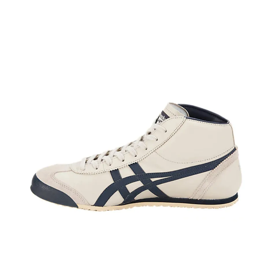 Onitsuka Tiger Mexico Mid Runner 'Creamwhite Dark Blue'