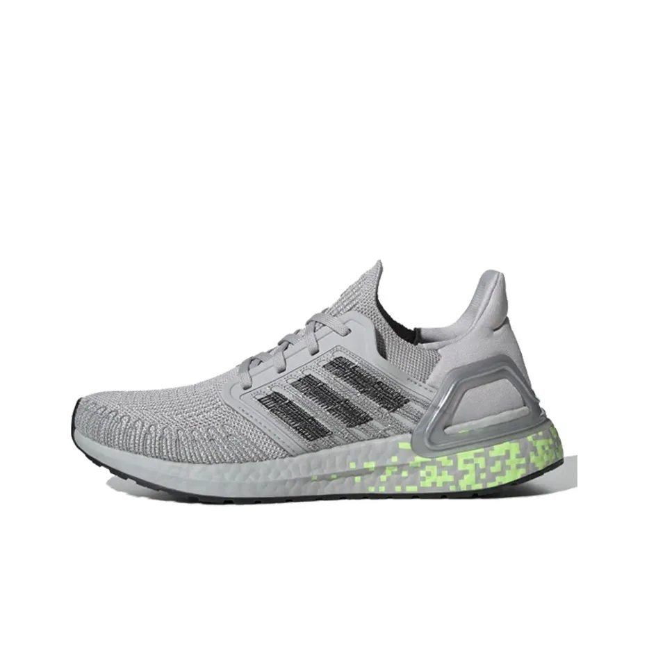 Adidas UltraBoost 20 'Digital Pixel   Grey Signal Green' Women's