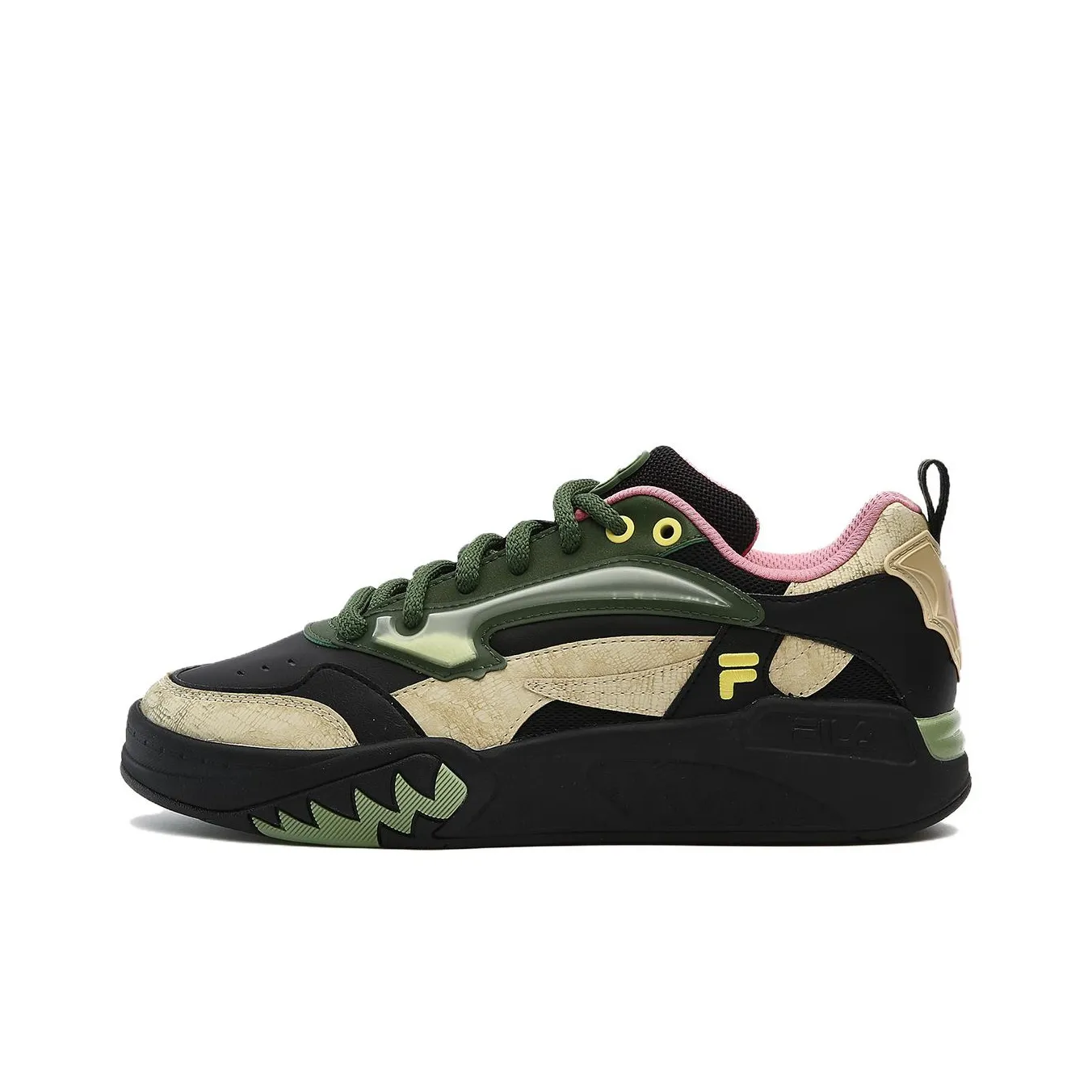FILA FUSION DESPERADO Fugitive Низкие Кроссовки для Скейтбординга Женские Черные
