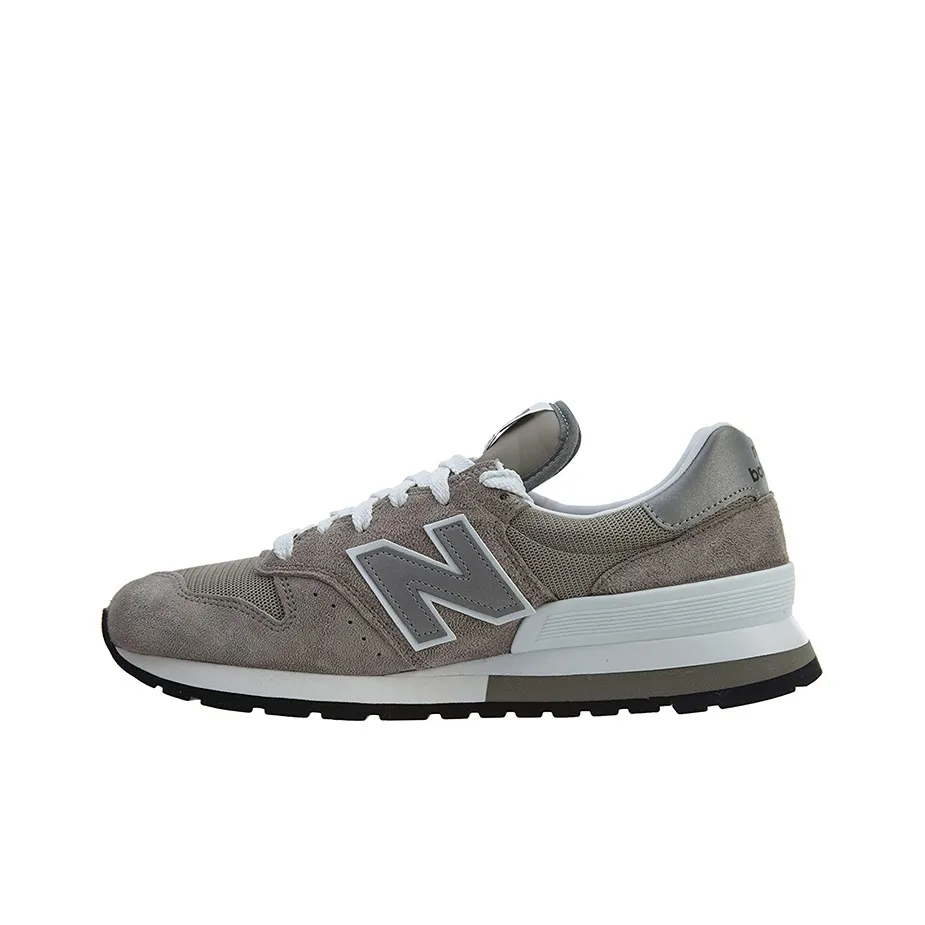 New Balance NB 995 Low Top Марафон Беговые кроссовки Унисекс Серый Сделано в США