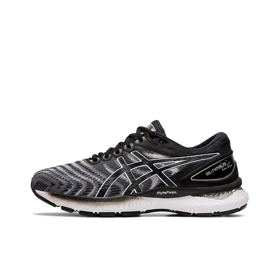 Asics Gel Nimbus 22 Wide 'White Black'