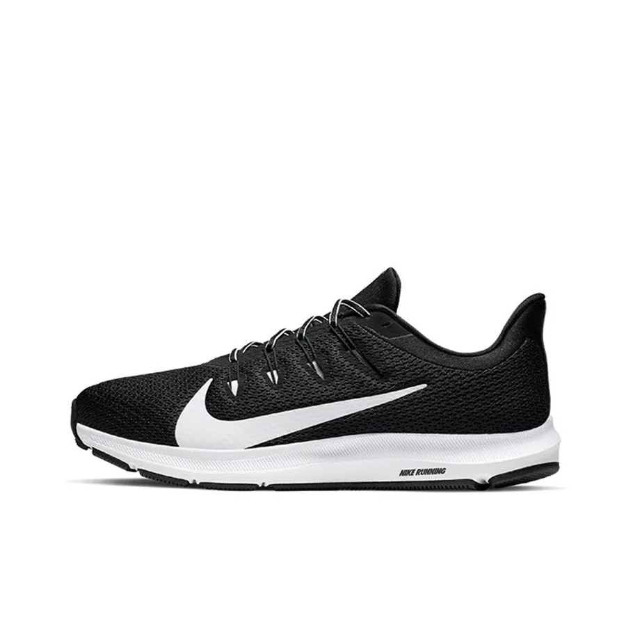 Nike Quest 2 Running Shoes Men Low Top Black/White