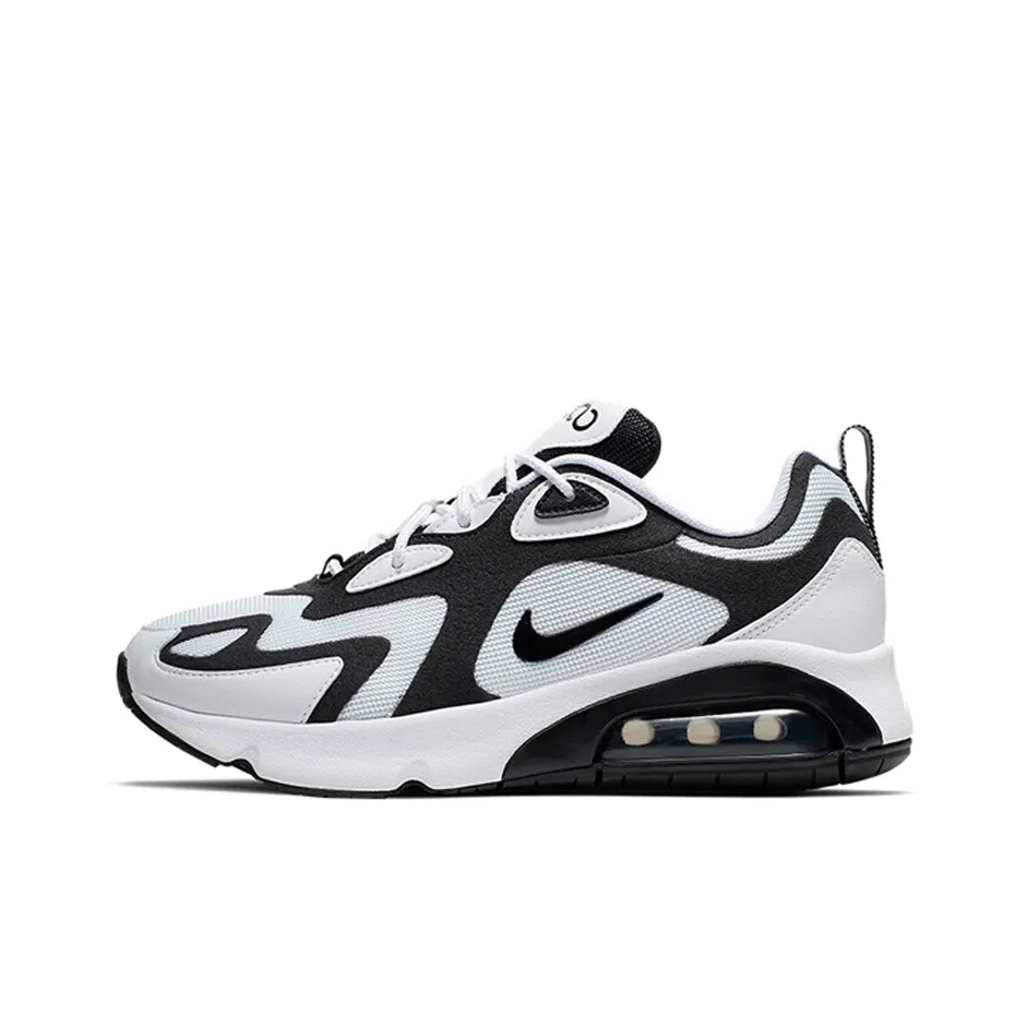 Nike Air Max 200 White Black Women's