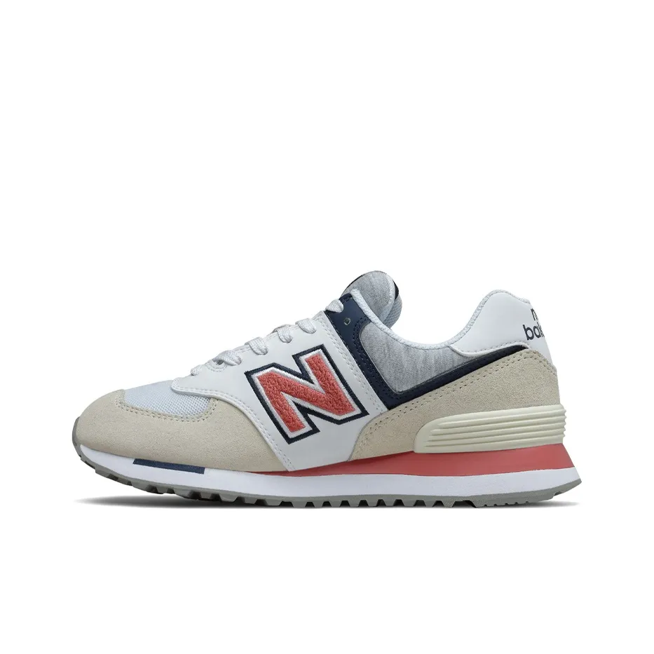 New Balance 574 'Cream White Pink' Women's