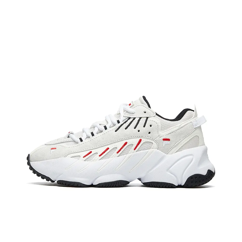 FILA Ade Low Топ Беговые кроссовки Женские Молочно-белый