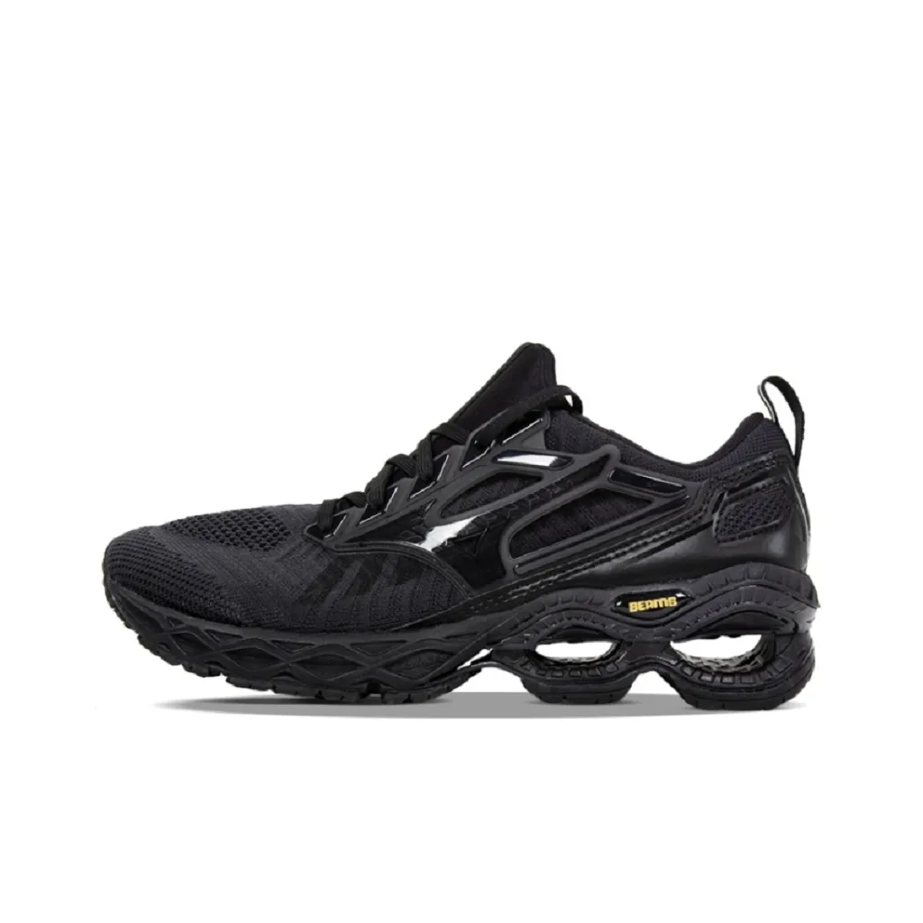 Mizuno X High Snobiety X Beams Wave Creation Waveknit Black