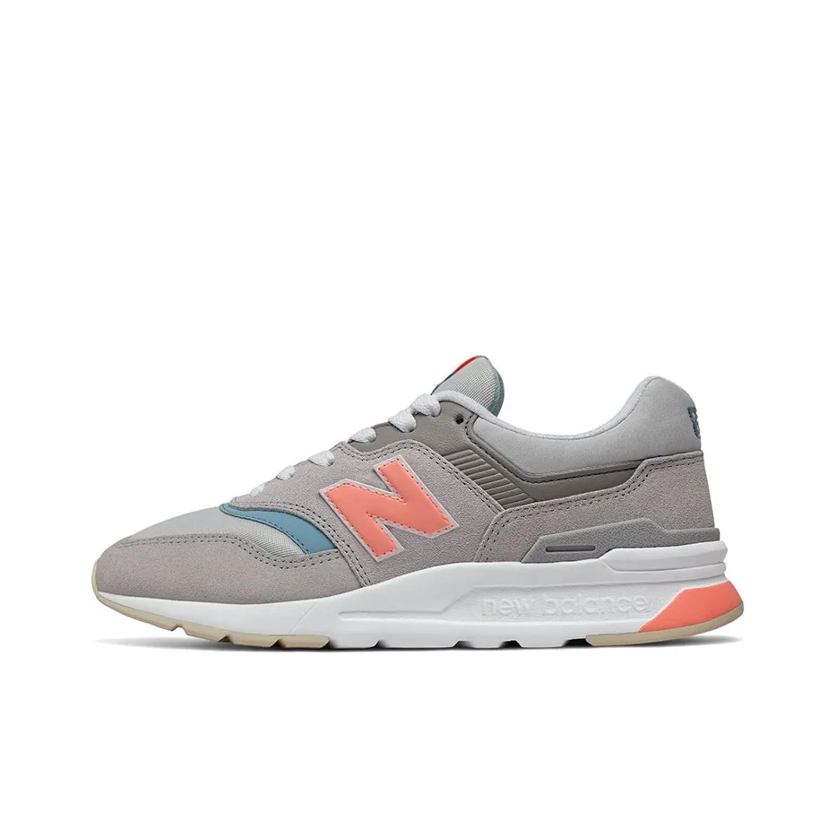 New Balance NB 997H Low Топ Повседневные Беговые Кроссовки Женские Серый Розовый
