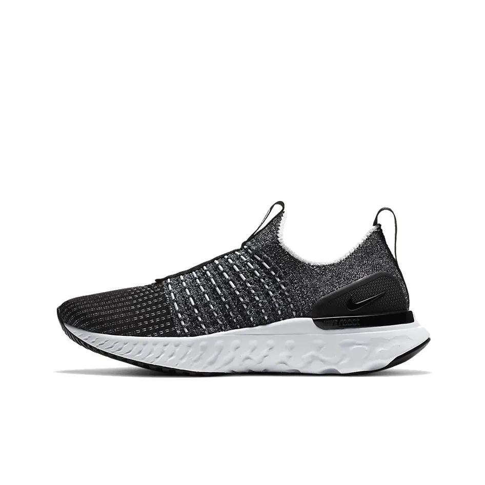 nike Sun React Phantom Run Flyknit 2 Oreo Women's