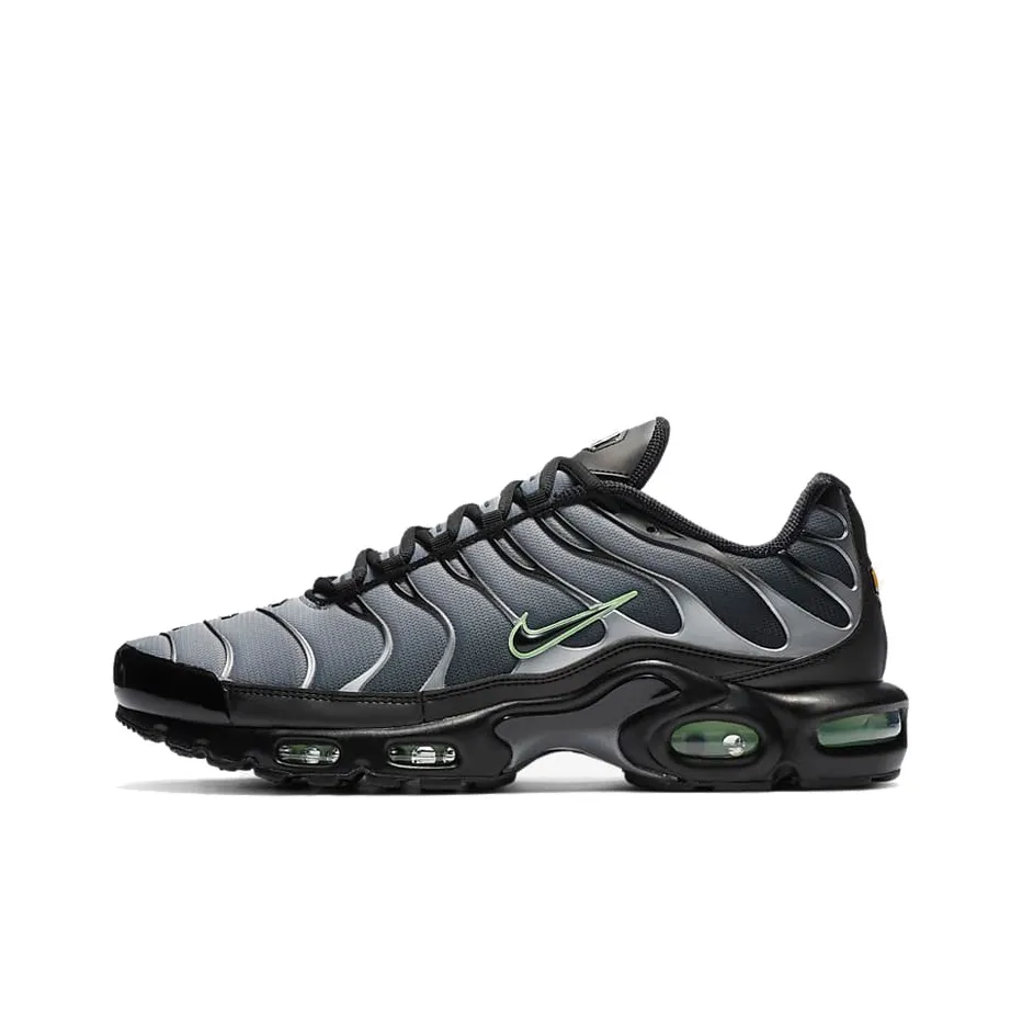 Nike Air Max Plus Black Particle Grey Vapour Green