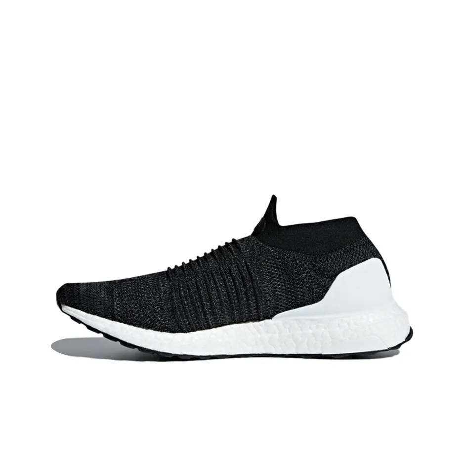 Adidas ULT Дышащие Низкие Беговые Кроссовки Унисекс Черные Белые