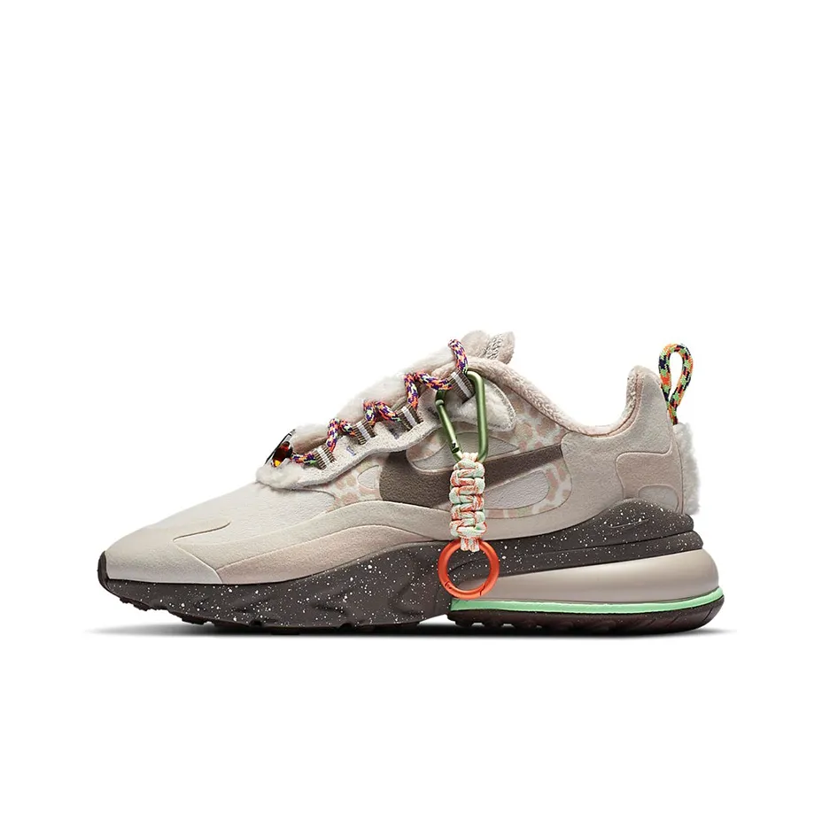 Nike Air Max 270 React Light Wood Brown Women
s