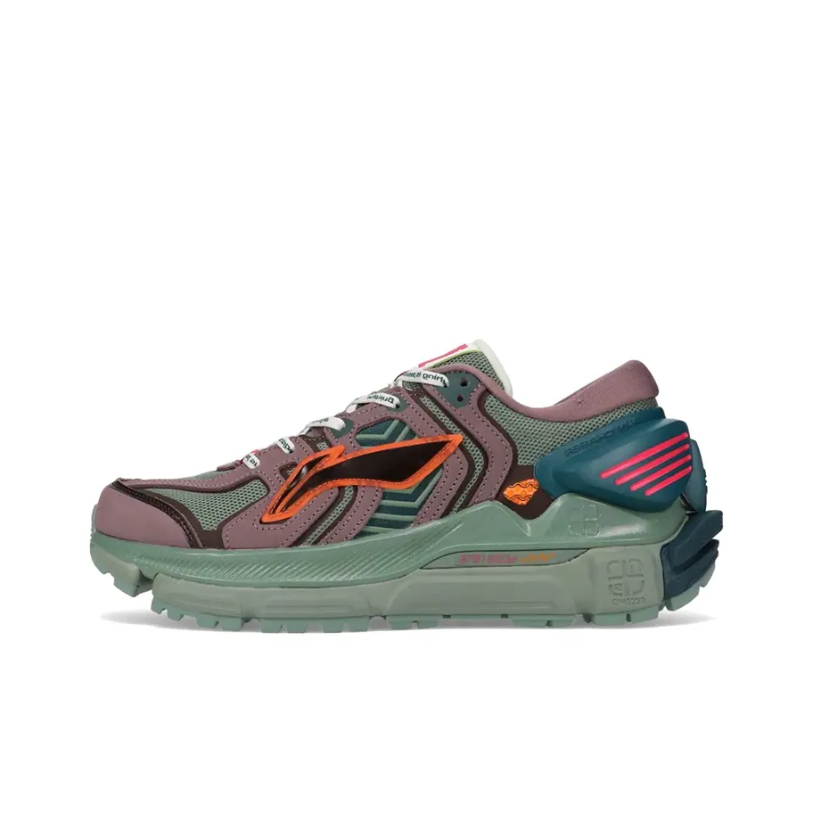 LiNing PFW S/S Collection | Sun Chaser Kua Fu Men's - Green/Purple